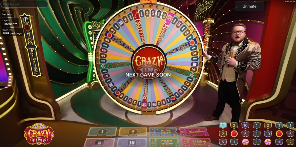 Topp Crazy Time Casinon