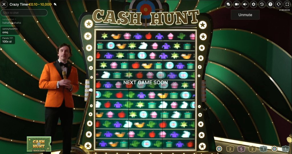 crazy time - cash hunt