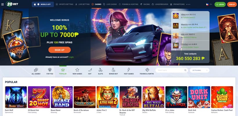 20Bet Casino Review