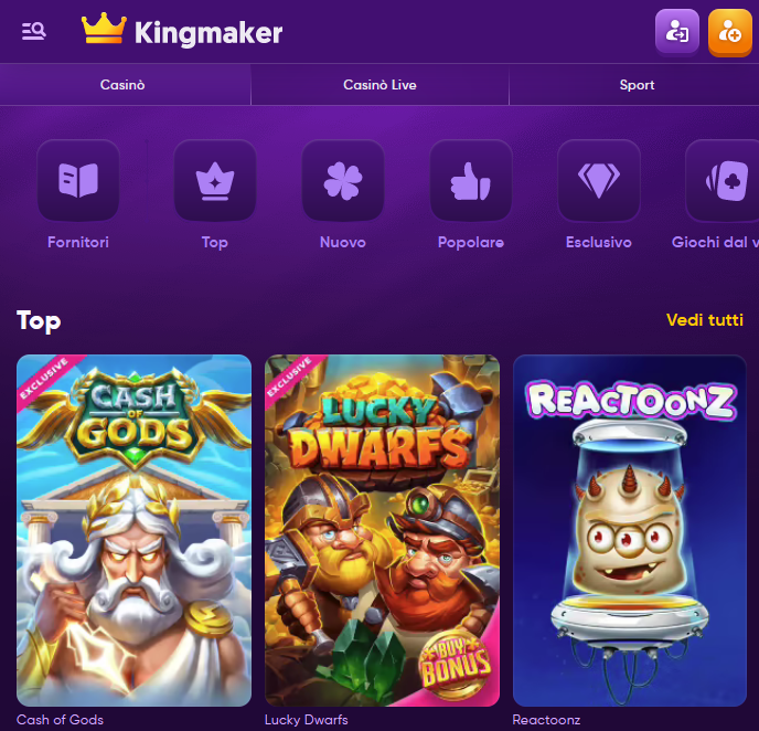 KingMaker Casino