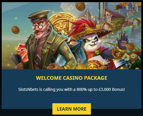 SlotsNBets Casino promo