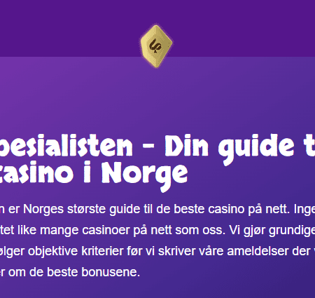 Hva Casinospesialisten tilbyr spillere: En omfattende oversikt
