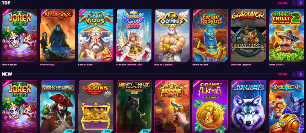 Roby Casino game