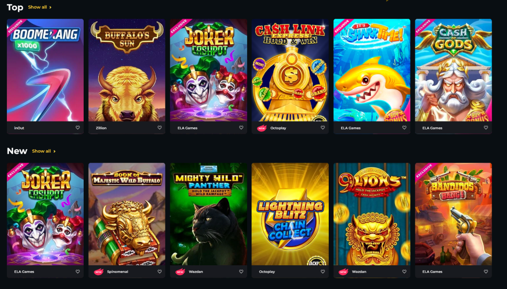 Boomerang Casino game
