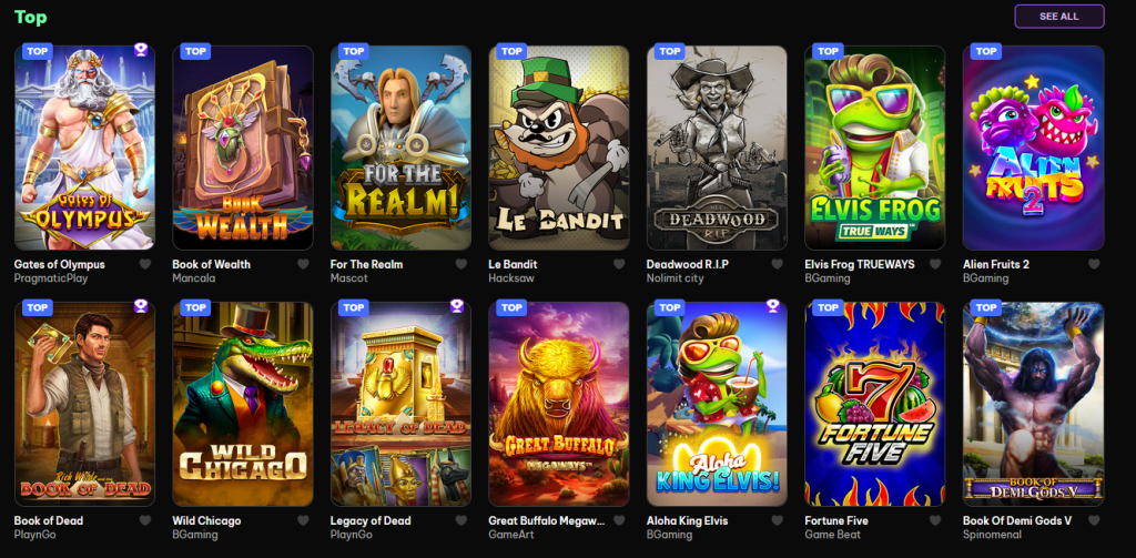 LuckyHour Casino game