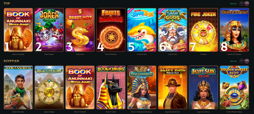 Talismania Casino game