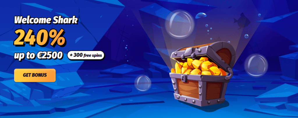 WinShark Casino bonus